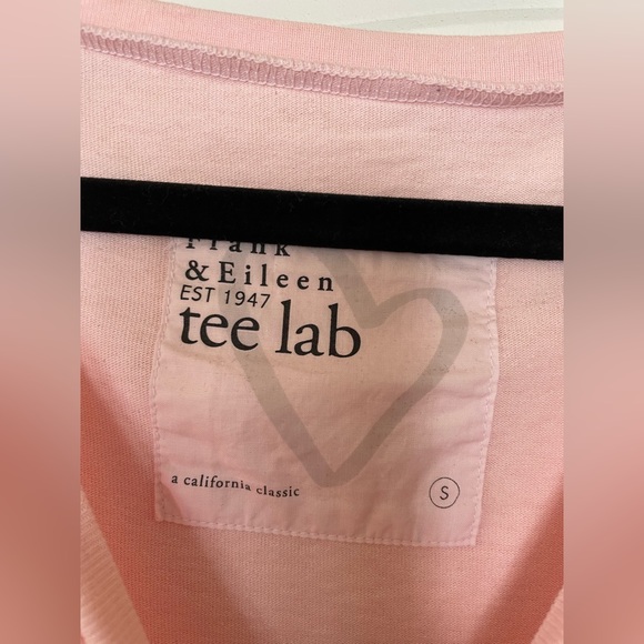Frank & Eileen Pink Tee Lab Mini Dress. Size S. - Picture 4 of 5